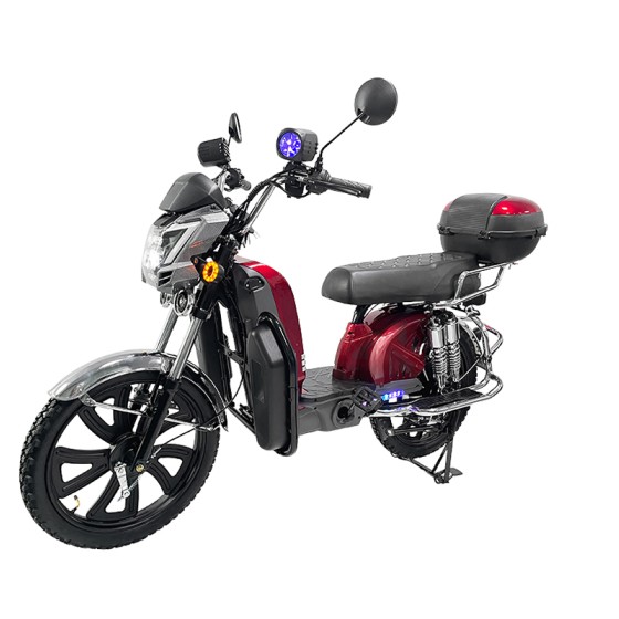 Factory direct sales of electric vehicles: Bailing King Human-Demon Head Front pouch model, front Bluetooth speaker, CG front mudplate, rear electroplated double shock absorber CG pedal, Turtle King trunk, body ambient lighting